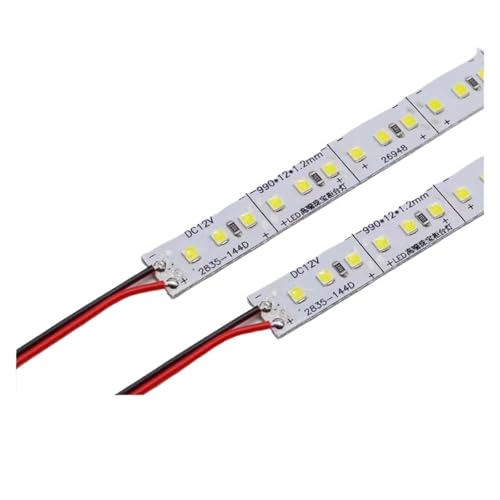 10 pezzi 8 cm 10 cm 12 cm 16 cm 20 cm 22 cm 28 cm 33 cm 37 cm 41 cm 45 cm 50 cm Striscia rigida a LED Barra rigida 144 Led/m 3000k 4000k 6000k 12v 24v(12v Warm White 3000k,16cm)