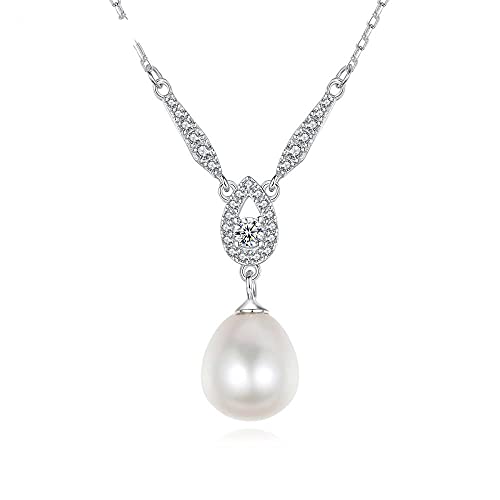 Collier en argent perle d'eau douce le cadeau idéal pour anniversaire et fête des mères