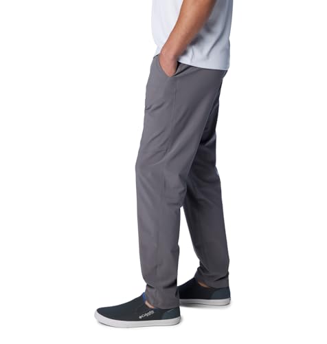 Image of Columbia Men Polyester Omni-Shade Polo Terminal Roamer Stretch Hiking & Trekking Pant