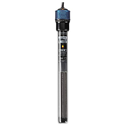 Amtra Klima Evo 100 - Riscaldatore automatico per acquari fino a 100 litri, regolabile da 18 a 34 gradi, provetta in...