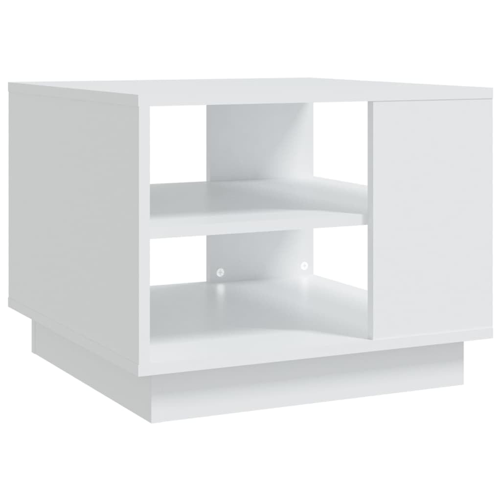 vidaXL Coffee Table Home Living Room Office Furniture Modern Decor Couch Centre Side Sofa Accent Tea Storage Table Desk White Chipboard — image 1