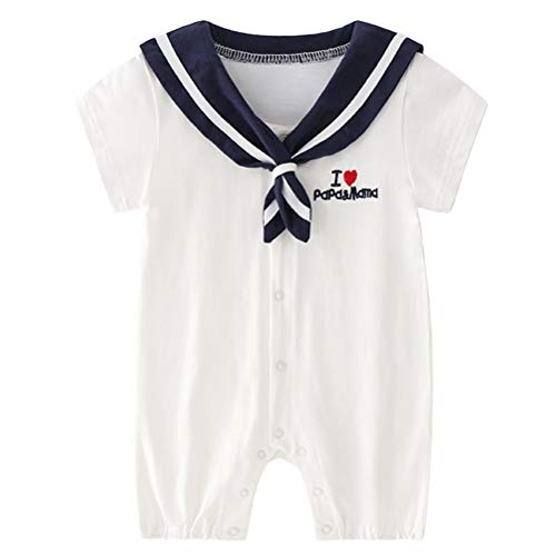 Odziezet Baby Body Kurzarm Baumwolle Infant Bodysuit Matrosenanzug...