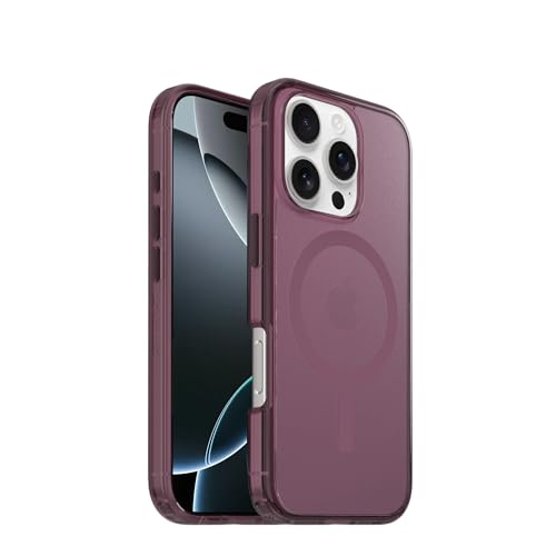 Image of OtterBox iPhone 16 Pro Symmetry Series Clear Case - Purple Mystery - Ultra-Thin, Sleek iPhone Case, Colorful Opaque iPhone Case