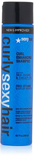 SEXYHAIR Curly Curl Enhancing Shampoo, 10.1 Fl Oz