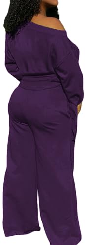 sexycherry Casual 2 Piece Outfits for Women Sexy Long Sleeve Sweatsuit Jogging Long Pants Sets Tracksuit with Pockets3