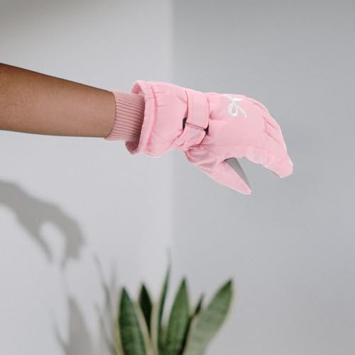 Guantes calientes de mujer con forro extraíble e impermeables para snowboard 6