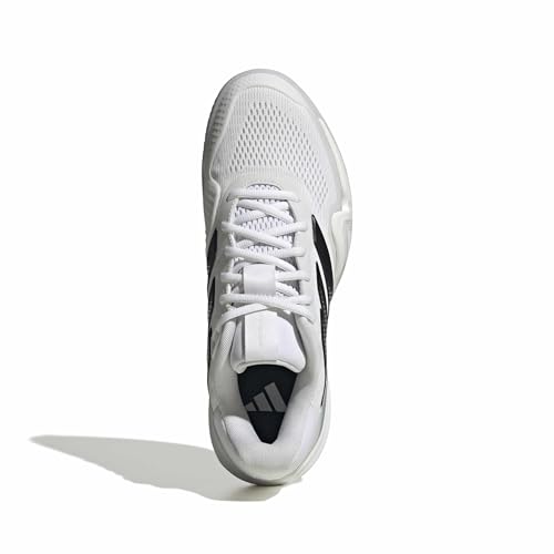 Image of adidas Mens Barricade 14 Tennis Sneakers Shoes - Black, Orange