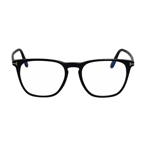 Image of Tom Ford Blue Light Block Square Men's Eyeglasses FT5937-B 001 52