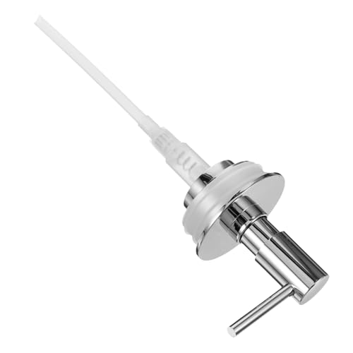 Cabilock Seifenspender Pumpe Ersatzkopf mit Kunststoffdeckel Langlebiger Pumpspender für Shampoo Lotion und Handseifenflaschen Praktisch Ausbruchsicher Leicht und Platzsparend Vielseitig