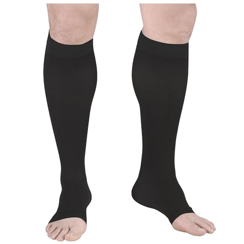 Image of Truform Surgical Stockings, 18 mmHg Compression for Men and Women
