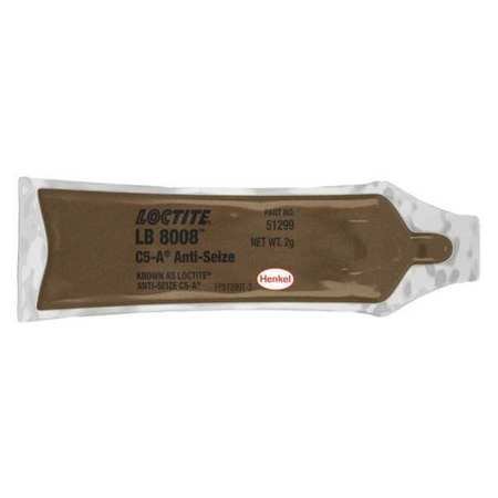 Loctite C5A Paste Anti-Seize Lubricant - 2 g Pouch - Food Grade, Military Grade - 51299 [PRICE is per EACH]