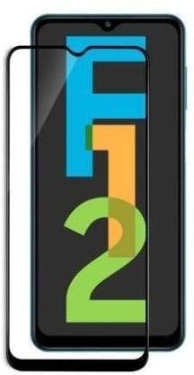 Image of DD SON (Black Premium Full Edge to Edge Screen Coverage Tempered Glass Screen Protector for Samsung Galaxy F12 / M12 / Samsung Galaxy A12 (2021) -Edge to Edge Full Screen Coverage