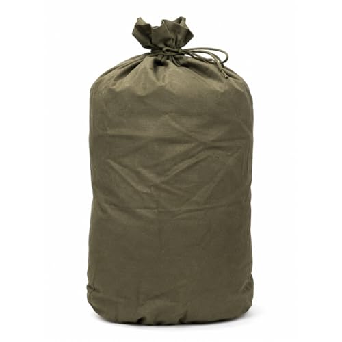 Bolsa de Ropa Militar de Goma Verde OD emitida previamente en EE. UU.