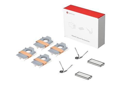 roborock Original-Zubehörset, inklusive Staubbeutel*4, Pinsel*2+Filter*2, passend für roborock Saros Z70