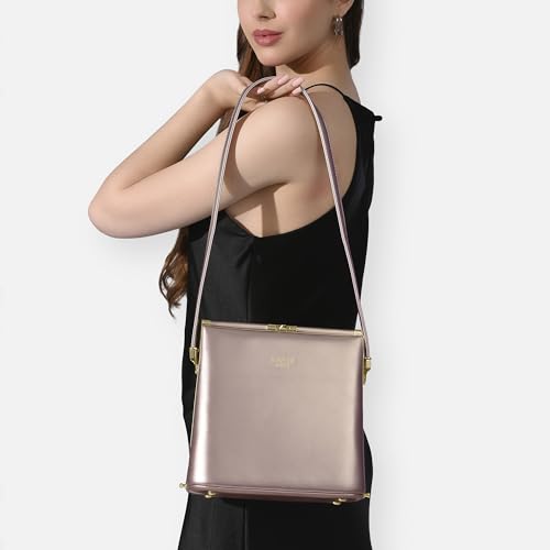 Image of Lavie Luxe Women's Glare Satchel Bag | Satchel Handbag for Work | Ladies Purse | Stylish Shoulder Bag | Gift for Women