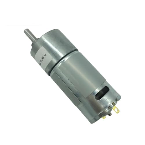 Motor CC JGB37-550 de alto par y 160rpm con rotación reversible 12V
