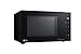 LG Kitchen MH6535GPS.BBKQEUS Forno Microonde Inverter, 1450 Watt, 25 Litri (48 x 27 x 37 cm), Nero