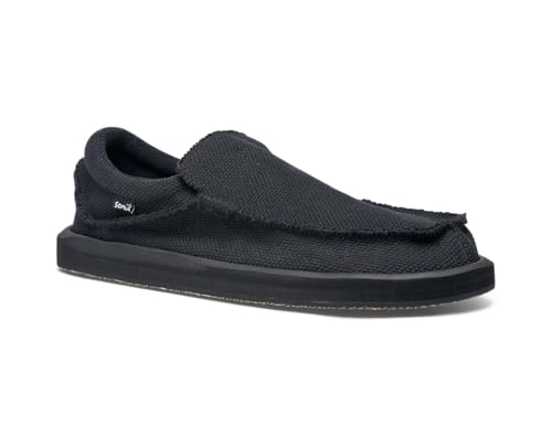 Image of Sanuk Mens Chiba Loafers for Men | Mens Shoes | Slip On Shoes for Men | Men's Slip-on Loafers | Comfort Foam Footbed