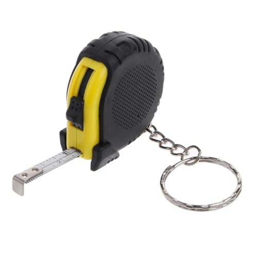 Cinta Métrica Retráctil Mini para Llaveros Azul miniatura 4