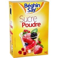 Amazon Com Beghin Say Sucre Blanc Poudre Bec Verseur 1kg Grocery Gourmet Food