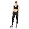 Amazon Essentials Women's Studio Sculpt Mid-Rise Full-Length Active Legging, Black, Small