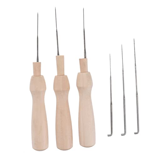 Kit de inicio con mangos de madera para aprender fieltrado facil