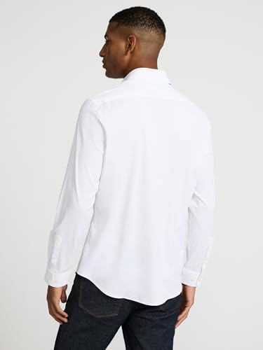 EXPRESS Men’s Everyday Performance Dress Shirt – Slim Fit Stretch Solid Button-Up, Moisture-Wicking, Wrinkle Resistant2