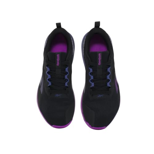 Reebok Women's Nanoflex Tr 2 Trainers, Black Purple Rave Twilight Purple, 7 Women