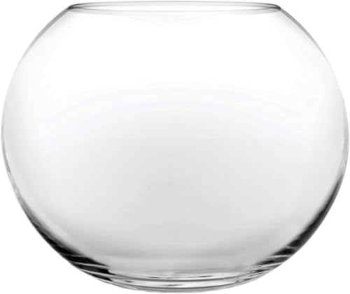 Marysea ミニ水族館 小型水槽 金魚鉢 プラスチック 観賞魚カメ水槽 水耕植物 屋内 丸い机 リビングルームの造園大容量 おしゃれ インテリア (40CM)