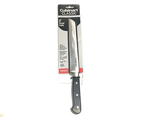 Cuisinart C77Tr-8Bd Triple Rivet Collection 8" Bread Knife, Black #TOP1
