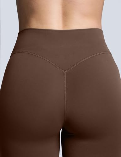 Olmlmt No Front Seam Workout Leggings for Women Tummy Control Butt Lifting Leggings Buttery Soft Gym Yoga Pants
