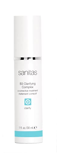 Sanitas Skincare B3 Clarifying Complex, Clarifying Treatment Lotion, Niacinamide, Spot Treatment, Blemish Control, 1 Ounce