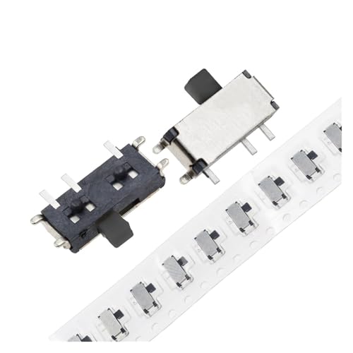 �m�[�u�����h�i 50 �� 7 �s�� �I��/�I�t 1P2T MSK-12C02 SMD �g�O�� �X���C�h �X�C�b�` MP3 MP4 �p(Reel Black)