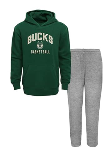 Milwaukee Basketball Infant Size 24 Months Team Logo Hooded Sweatshirt & Pants Set - Green