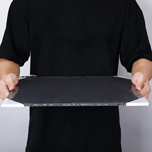 ACKEIVTO Large Slate Cheese Board 12' x 16' Cheese Platter Slate Board, Wine and Cheese Serving...