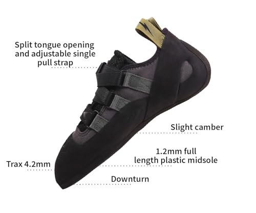 EVOLV Kronos Rock Climbing Shoe for Intermediate Indoor & Outdoor Climbing3