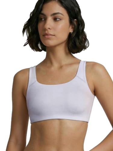 Image of Enamor Bamboo Cotton IB06, Women's Pop-on Bra - 3X Softer, 4X More Absorbent & Antimicrobial, Non-Padded, Wirefree, High Coverage