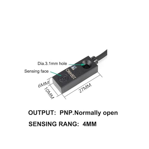 Capteur de proximite inductif 4mm PNP a haute precision de detection - 2
