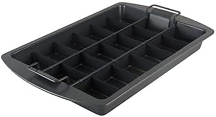 Chicago Metallic Professional Slice Solutions Brownie Pan, 9-Inch...