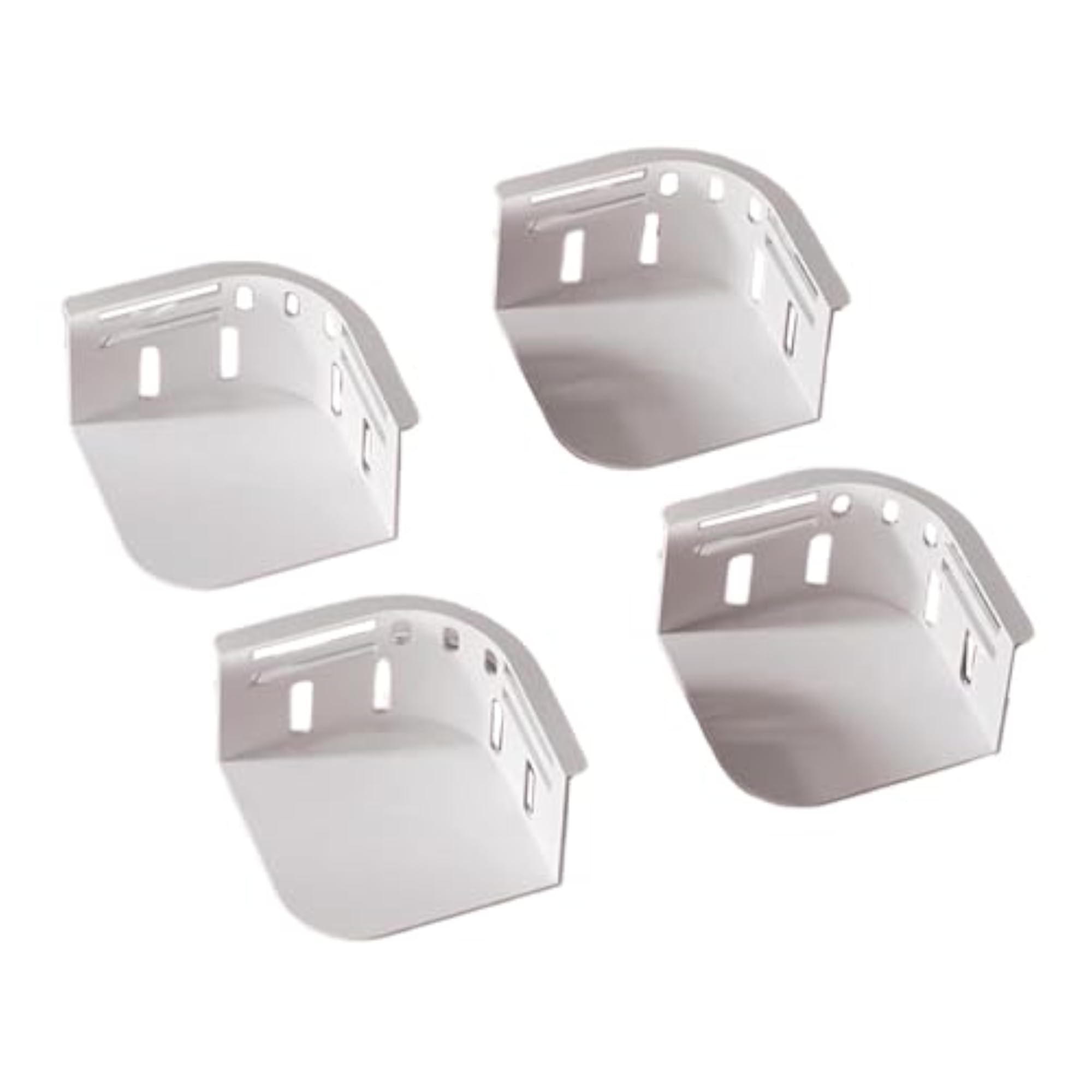 4x Bed Sheet Holder Clips, Easy Installation, White