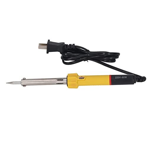 Soldering Iron, Widely Used Electric Soldering Iron 60W Energy Saving Stainless Steel for Repair (US Plug 110?220V)