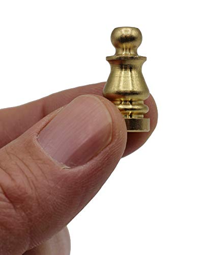 Creative Hobbies ELY505 Solid Brass Finial For Lamp Shades thumb #3