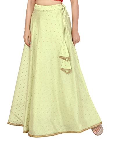 Image of Studio Shringaar Women's Polyester Maxi Skirt