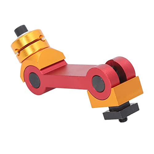 Leapiture CNC Work Stop Locator Milling Stop Locator CNC Machining Tools Accuracy Lightweight Adjustable Durability for T Slot