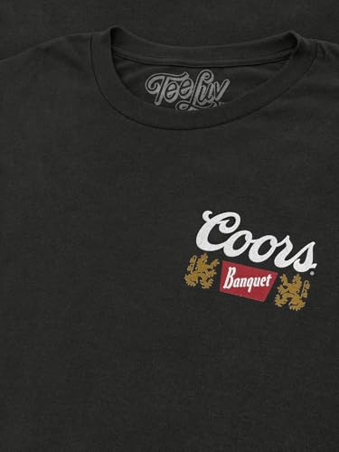 Tee Luv Men's Coors Banquet Shirt - Golden Colorado Front and Back Beer Shirt2