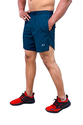 Image of DECISIVE Fitness Ultra Thin Running Sport Synthetic Short- Royal Blue