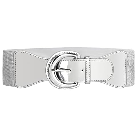 JASGOOD Women Vintage Stretchy Dress Belt Cover