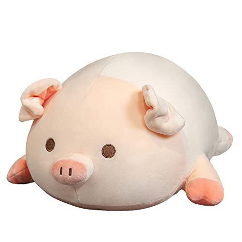 lannery Pig Stuffed Animal Hugging Pillow, Soft Fat Pig Plush Toy Gifts for Kids, Valentine,...