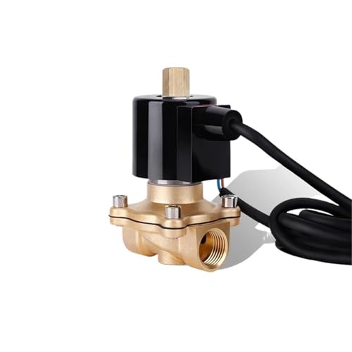 Électrovanne 3/8 normalement ouverte fontaine laiton IP68 220V - 2
