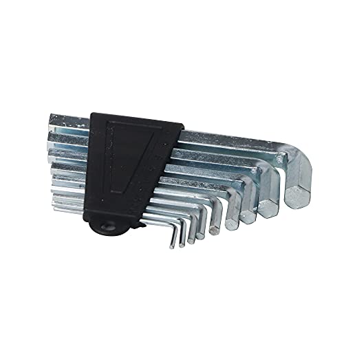 Image of Electronic Spices 9pcs Hex Key Wrench Set | Long Arm Allen Key Set for Bike, Furniture & DIY Repair | Metric Allen Wrench Tool Kit (1.5mm-10mm)